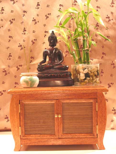 Mahogany & Walnut - Bombay Style Personal Altar